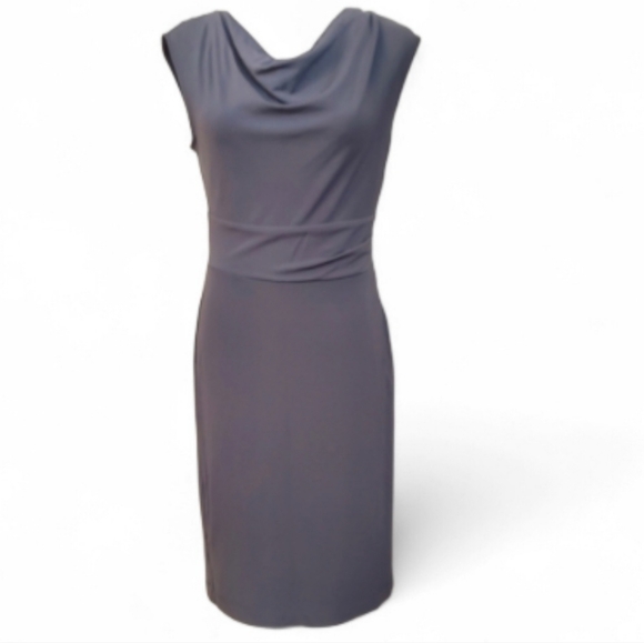 Ann Taylor Dresses & Skirts - Ann Taylor Dress cowl neck, gray, sz 4